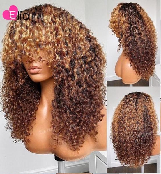 lace wigs elia colored kinky curly human hair with bangs full machine made 100 brazilian remy for women 2009206268, Black;brown
lace wigs elia colored kinky curly human hair with bangs full machine made 100 brazilian remy for women 2009206268, Black;brown