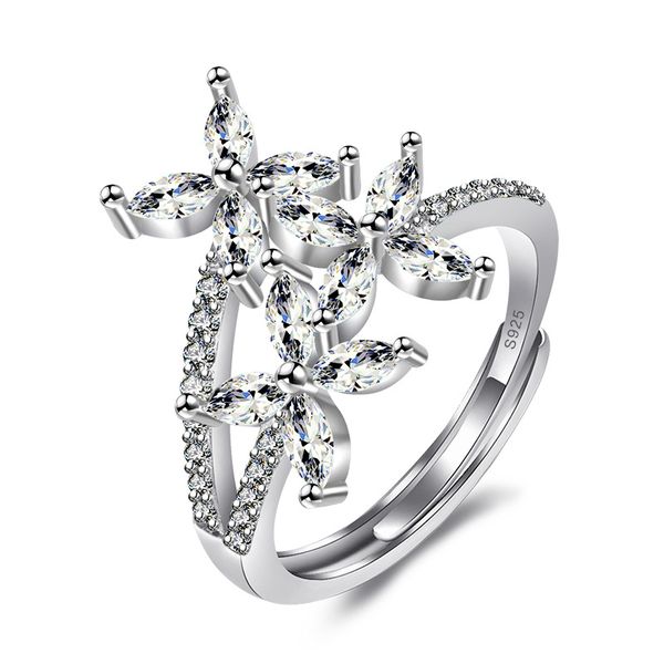 luxury cubic zirconia silver rings for women, fashion adjustable ring jewelry 
luxury cubic zirconia silver rings for women, fashion adjustable ring jewelry