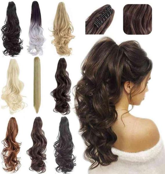 horse tail long wavy claw on hair tail false hair 22 inch ponytail hairpiece synthetic drawstring wave black fake hair for women 27856771, Black;brown
horse tail long wavy claw on hair tail false hair 22 inch ponytail hairpiece synthetic drawstring wave black fake hair for women 27856771, Black;brown