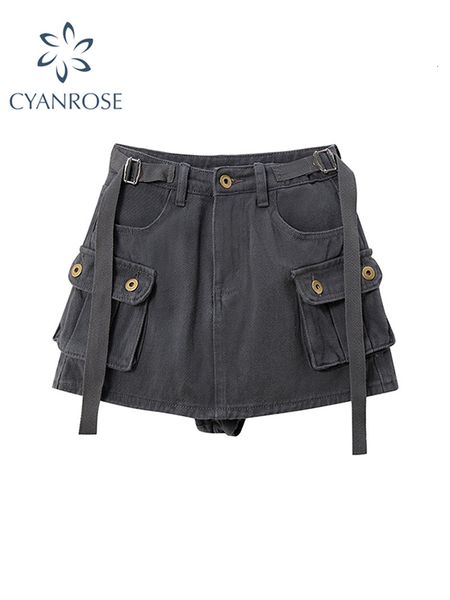 skirts rok mini abu abu wanita kargo pinggang tinggi mode musim gugur dingin streetwear pendek saku untuk 230517, Black
skirts rok mini abu abu wanita kargo pinggang tinggi mode musim gugur dingin streetwear pendek saku untuk 230517, Black
