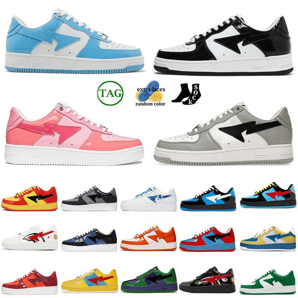 stas sk8 designer casual shoes women men sneakers sta sk8 patent leather black abc camos blue color camo combo pink green orange grey sports, White;red
stas sk8 designer casual shoes women men sneakers sta sk8 patent leather black abc camos blue color camo combo pink green orange grey sports, White;red