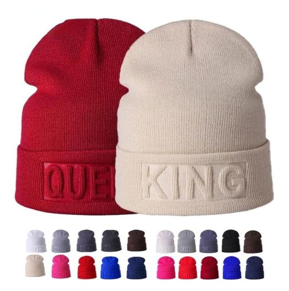 fashion winter hat king queen beanies hip hop couples cap casual solid hat men woman warm knitted beanie ski skullies bonnet9723219, Blue;gray
fashion winter hat king queen beanies hip hop couples cap casual solid hat men woman warm knitted beanie ski skullies bonnet9723219, Blue;gray
