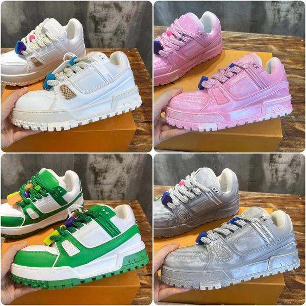 designer luxury brand trainer maxi shoes designer sneakers for men women plate-forme buckle leather sneaker board shoes fashion bread shoes, Black
designer luxury brand trainer maxi shoes designer sneakers for men women plate-forme buckle leather sneaker board shoes fashion bread shoes, Black