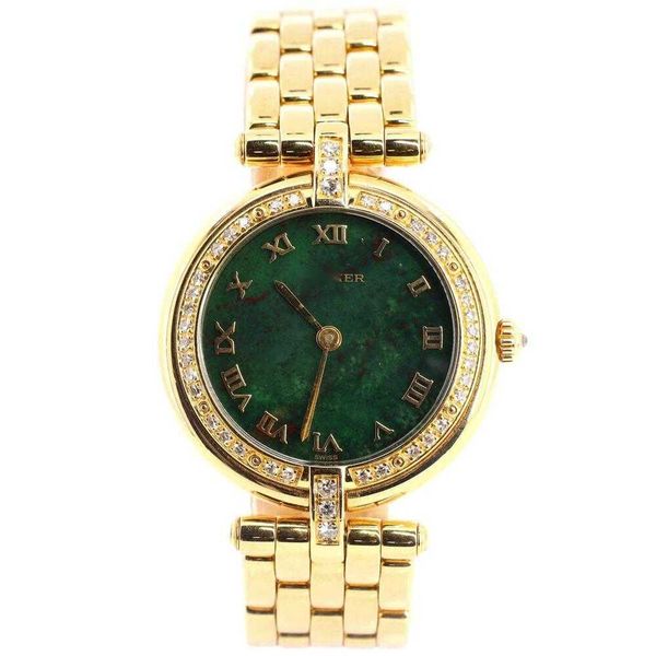 luxury formal wrist watch designer movements watches panthere vendome green dial quartz yellow gold with diamond bezel, Slivery;brown
luxury formal wrist watch designer movements watches panthere vendome green dial quartz yellow gold with diamond bezel, Slivery;brown