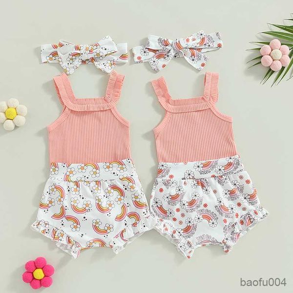 clothing sets newborn baby girls summer clothing sets 0-18m knitted sleeveless bodysuitsandrainbow print ruffles outfits r230518, White
clothing sets newborn baby girls summer clothing sets 0-18m knitted sleeveless bodysuitsandrainbow print ruffles outfits r230518, White