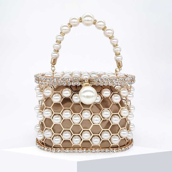 totes beaded pearl evening clutch handbag women rhinestone metal honeycomb purse ladies wedding bags design luxury 230509
totes beaded pearl evening clutch handbag women rhinestone metal honeycomb purse ladies wedding bags design luxury 230509