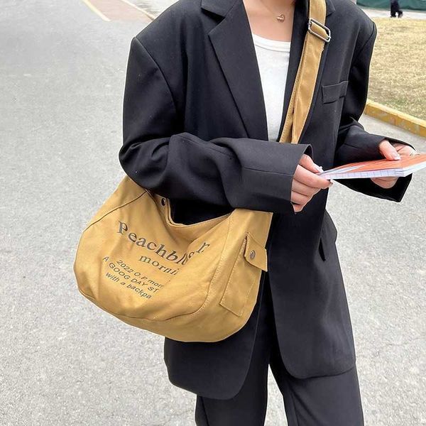 fashion trends designer large capacity canvas shoulder bags for women 2023 handbags and purse female casual totes postmen bags, Black
fashion trends designer large capacity canvas shoulder bags for women 2023 handbags and purse female casual totes postmen bags, Black