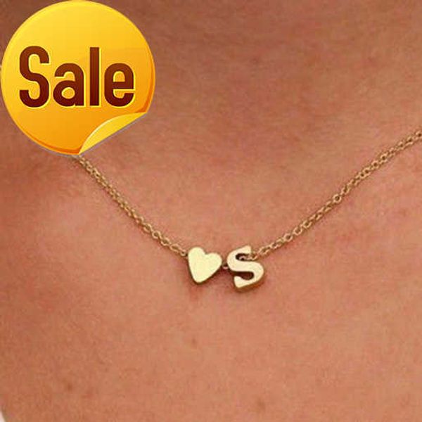 jy dainty stainless steel gold heart choker necklace 26 alphabet letter name choker initial necklace with heart, Silver
jy dainty stainless steel gold heart choker necklace 26 alphabet letter name choker initial necklace with heart, Silver