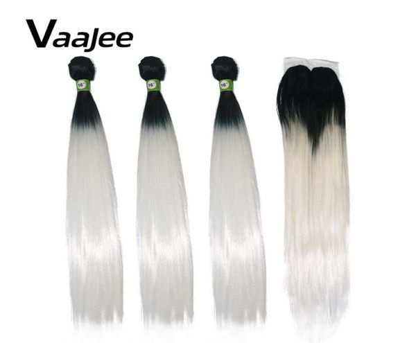 vaajee synthetic hair bundles with closure white straight hair bundles with lace closure 14quot 16quot 18quot hair weave ext8489315, Black;brown
vaajee synthetic hair bundles with closure white straight hair bundles with lace closure 14quot 16quot 18quot hair weave ext8489315, Black;brown