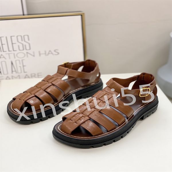 premium designer genuine leather dress shoes comfortable retro stitched hardware round buckle beach roman shoes, Black
premium designer genuine leather dress shoes comfortable retro stitched hardware round buckle beach roman shoes, Black