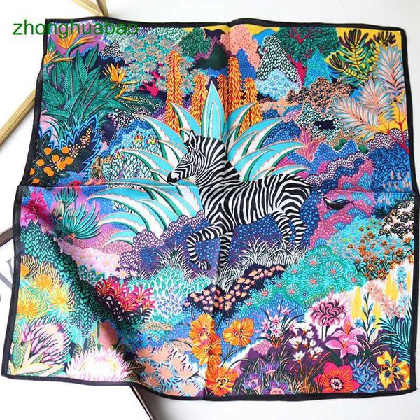 hemres designer scarves jungle zebra plain silk new fashion 55 small square printing versatile decorative scarf neckband hangzhou, Blue;gray
hemres designer scarves jungle zebra plain silk new fashion 55 small square printing versatile decorative scarf neckband hangzhou, Blue;gray