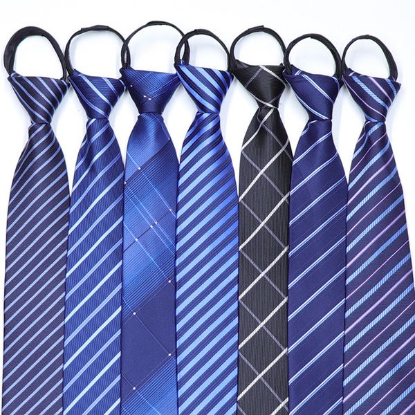 men's tie zipper easy to pull korean version lazy tie narrow polyester silk 8cm zipper tie, Blue;purple
men's tie zipper easy to pull korean version lazy tie narrow polyester silk 8cm zipper tie, Blue;purple