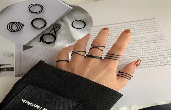 new punk finger rings 6pcsset minimalist smooth goldblack geometric metal rings for women girls party jewelry bijoux femme q07089834271, Silver
new punk finger rings 6pcsset minimalist smooth goldblack geometric metal rings for women girls party jewelry bijoux femme q07089834271, Silver