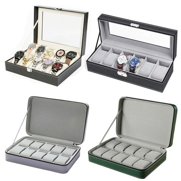 jewelry stand pu leather watch box practical watches display case storage organizer with lockzipper for women men gift supplies 230517, Black
jewelry stand pu leather watch box practical watches display case storage organizer with lockzipper for women men gift supplies 230517, Black
