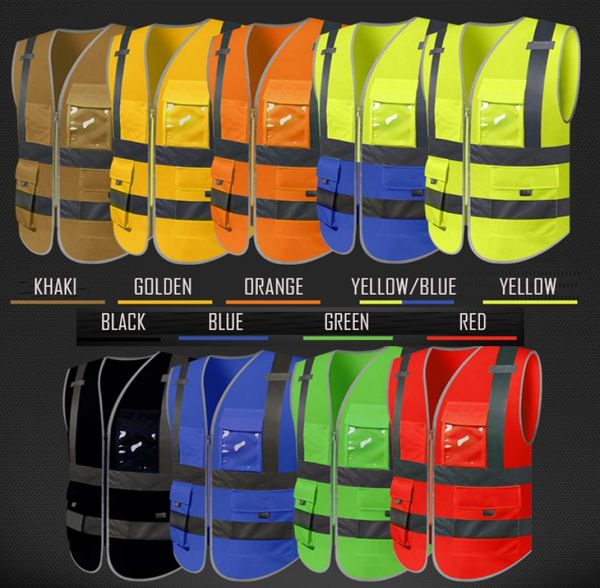reflective waistcoat safety vests reflective multi pockets fluorescent tactical traffic vest multi color options silk3228477, Black;green
reflective waistcoat safety vests reflective multi pockets fluorescent tactical traffic vest multi color options silk3228477, Black;green