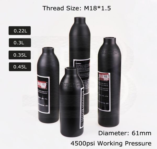 new co2 air tank cyclinder 4500psi300bar30mpa 022l hpa high compressed air bottle m1815 threads7904647
new co2 air tank cyclinder 4500psi300bar30mpa 022l hpa high compressed air bottle m1815 threads7904647