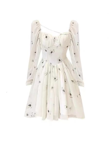 basic casual dresses summer bubble sleeve fragmentary white french fairy dress design sense waist closing medium length dress for wome 23051, Black;gray
basic casual dresses summer bubble sleeve fragmentary white french fairy dress design sense waist closing medium length dress for wome 23051, Black;gray