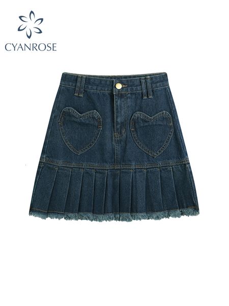 skirts high waist y2k pleated denim skirt women casual love graphic pocket blue washed mini skirt summer streetwear e-girl outfits 230518, Black
skirts high waist y2k pleated denim skirt women casual love graphic pocket blue washed mini skirt summer streetwear e-girl outfits 230518, Black