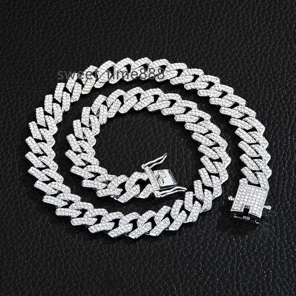 small design sense cuban chain diamond thick screen red same multi specification heavy industry cuban chain, Black
small design sense cuban chain diamond thick screen red same multi specification heavy industry cuban chain, Black