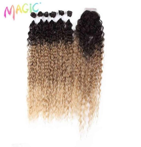 magic synthetic hair extension afro kinky curly hair bundles with closure 30 inch long weave curly bundles for black women h2204296056266
magic synthetic hair extension afro kinky curly hair bundles with closure 30 inch long weave curly bundles for black women h2204296056266