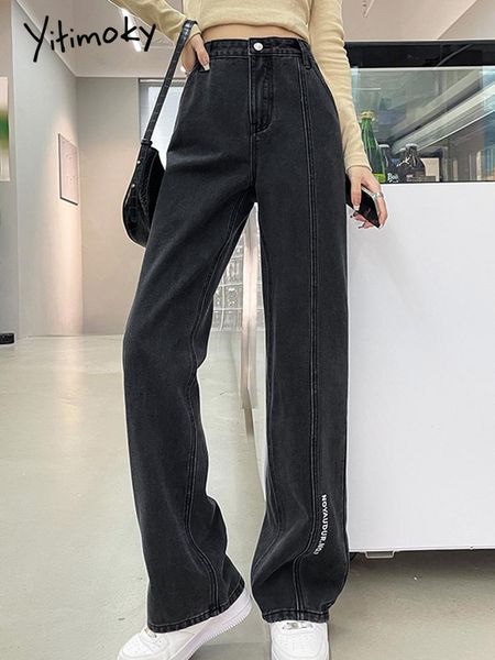 jeans yitimoky baggy jeans woman high waisted embroidery spliced 2022 denim wide leg pants black gray straight streetwear y2k trousers, Blue
jeans yitimoky baggy jeans woman high waisted embroidery spliced 2022 denim wide leg pants black gray straight streetwear y2k trousers, Blue