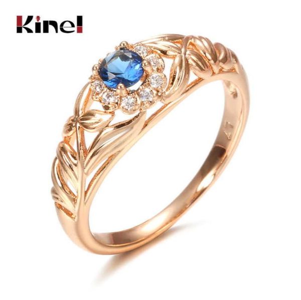 kinel blue natural zircon 585 rose gold ring hollow crystal flower ethnic bride wedding rings for women vintage fine jewelry q07087807098, Silver
kinel blue natural zircon 585 rose gold ring hollow crystal flower ethnic bride wedding rings for women vintage fine jewelry q07087807098, Silver