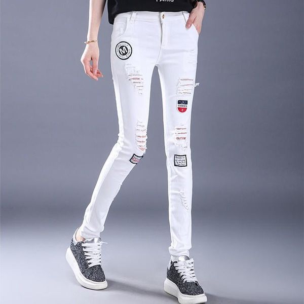 jeans spring women white denim jeans korean fashion slim cartoon graffiti print hole jeans pants capris cowboy trousers summer lu1876, Blue
jeans spring women white denim jeans korean fashion slim cartoon graffiti print hole jeans pants capris cowboy trousers summer lu1876, Blue
