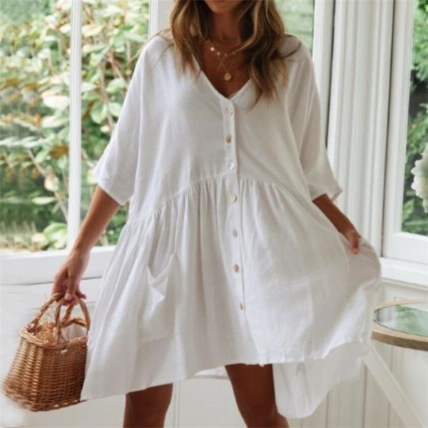 basic casual dresses bohemian casual summer beach dress white tunic women beachwear cover-ups plus size pareo dress sarong plage n771 230518, Black;gray
basic casual dresses bohemian casual summer beach dress white tunic women beachwear cover-ups plus size pareo dress sarong plage n771 230518, Black;gray