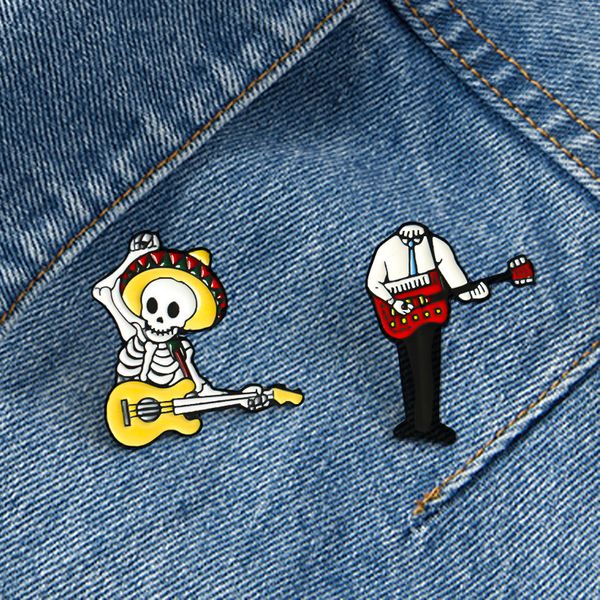 halloween skull guitarist musician brooch cute anime movies games hard enamel pins collect metal cartoon brooch backpack hat bag collar lape, Blue
halloween skull guitarist musician brooch cute anime movies games hard enamel pins collect metal cartoon brooch backpack hat bag collar lape, Blue