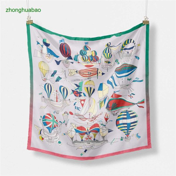 hemres designer scarves 53cm french versatile cartoon betterair balloon women's four season universal headband small square scarf, Blue;gray
hemres designer scarves 53cm french versatile cartoon betterair balloon women's four season universal headband small square scarf, Blue;gray