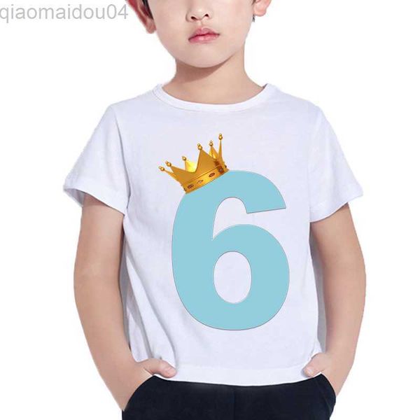 t-shirts kids t shirt customized birthday number crown boys t-shirts girl clothing personalised children tees baby clothes aa230518, Blue
t-shirts kids t shirt customized birthday number crown boys t-shirts girl clothing personalised children tees baby clothes aa230518, Blue