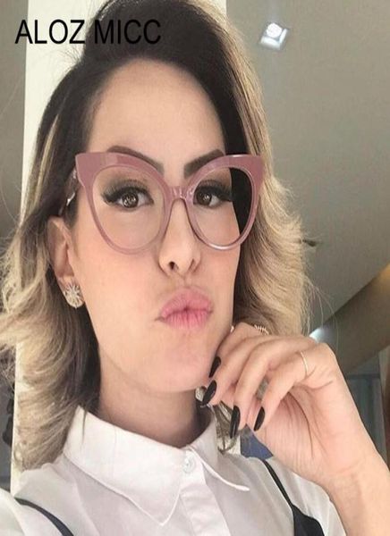 aloz micc retro clear glasses frame women optical eyeglasses brand deaign cat eye clear lens glasses a6367724556, Black
aloz micc retro clear glasses frame women optical eyeglasses brand deaign cat eye clear lens glasses a6367724556, Black