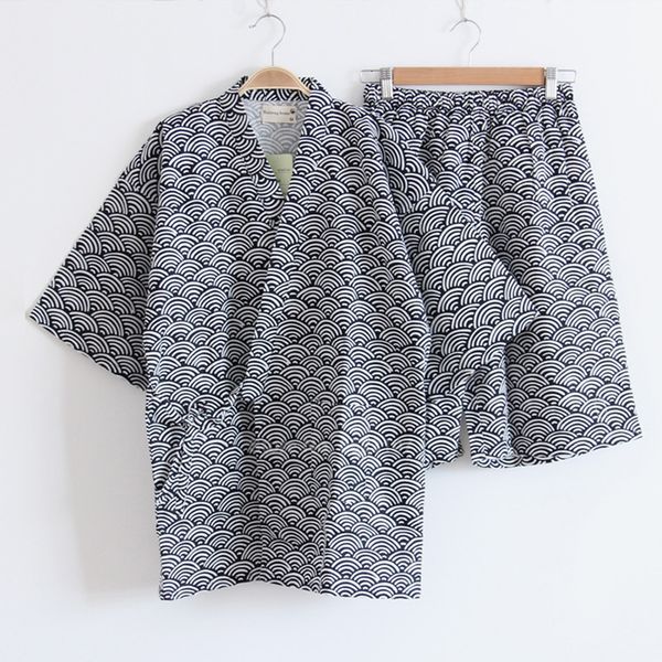men's sleepwear summer pajamas set for men japanese traditional kimono yukata shorts clothing suit samurai male sleepwear bathing 23051, Black;brown
men's sleepwear summer pajamas set for men japanese traditional kimono yukata shorts clothing suit samurai male sleepwear bathing 23051, Black;brown