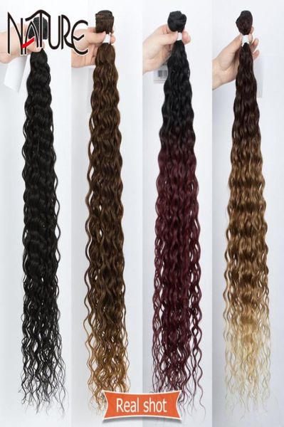 nature curly hair synthetic water wavy bundles soft super long extensions 32inch ombre brown weave bio 2202161331906, Black;brown
nature curly hair synthetic water wavy bundles soft super long extensions 32inch ombre brown weave bio 2202161331906, Black;brown