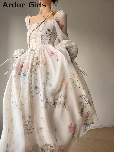 dresses elegant floral printed dress women midi lantern sleeve chiffon female fairy evening party dresses 2023 summer square collar robe, Black;gray
dresses elegant floral printed dress women midi lantern sleeve chiffon female fairy evening party dresses 2023 summer square collar robe, Black;gray