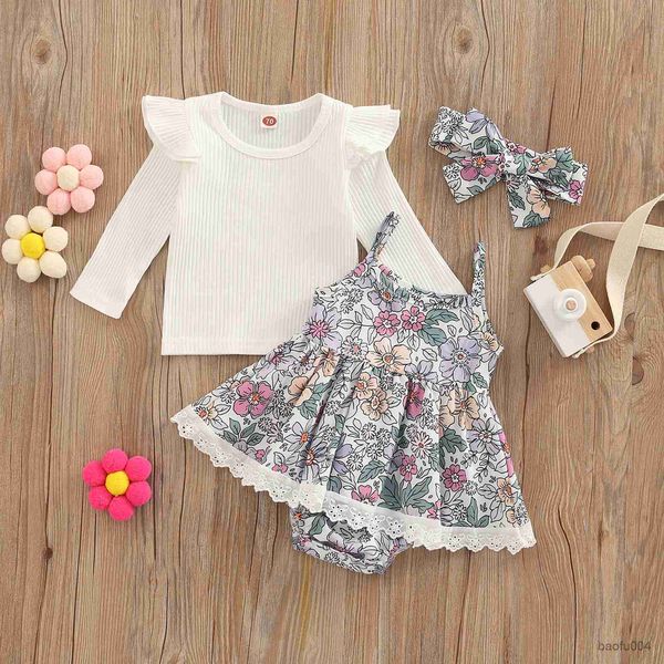 clothing sets 0-18m newborn baby girl outfit ruffle long sleeve t-shirt and floral print and headband set 3pcs/set r230518, White
clothing sets 0-18m newborn baby girl outfit ruffle long sleeve t-shirt and floral print and headband set 3pcs/set r230518, White