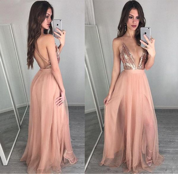 new arrival aline prom dresses deep vneckline pink tulle long prom dresses glamorous backless sequins party dress3938049, Black
new arrival aline prom dresses deep vneckline pink tulle long prom dresses glamorous backless sequins party dress3938049, Black
