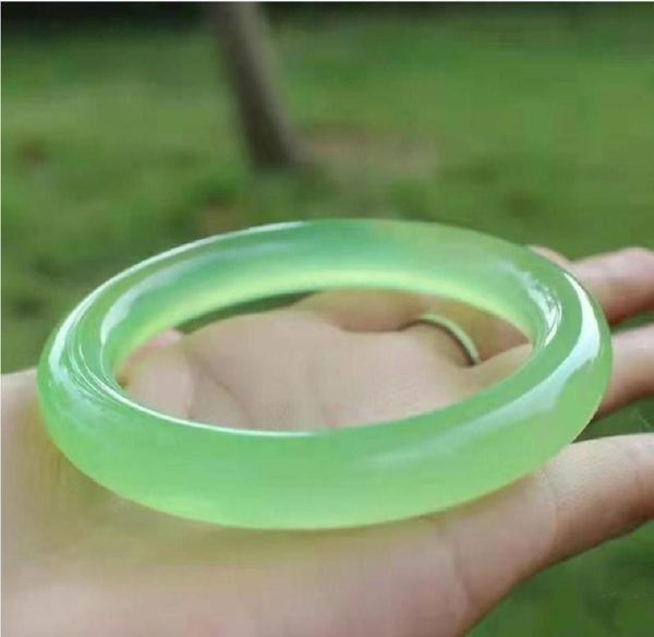 5662mm natural bright green apple color handmade jade bracelet8800810, Black
5662mm natural bright green apple color handmade jade bracelet8800810, Black