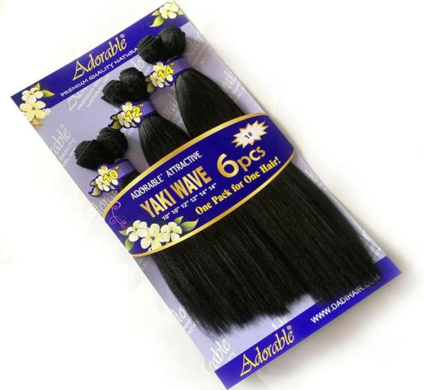 adorable packet yaki wave 6pcs hair extensionsflat iron yaki straight full packing hair 6 bundles natural color mixed two tone 225296344, Black;brown
adorable packet yaki wave 6pcs hair extensionsflat iron yaki straight full packing hair 6 bundles natural color mixed two tone 225296344, Black;brown