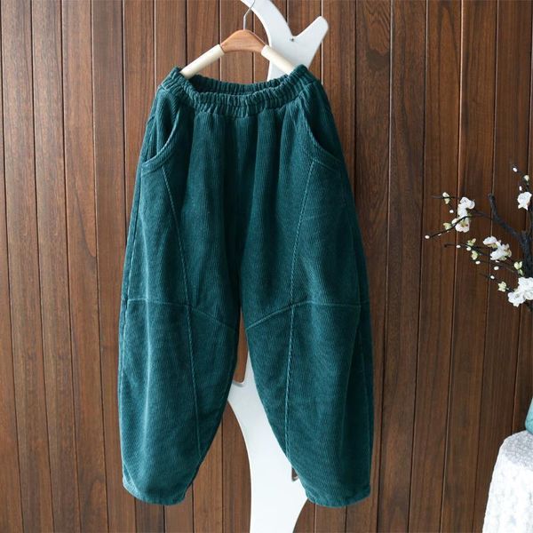capris 2021 new arrival spring/autumn women patchwork anklelength pants casual loose cotton corduroy elastic waist harem pants w605, Black;white
capris 2021 new arrival spring/autumn women patchwork anklelength pants casual loose cotton corduroy elastic waist harem pants w605, Black;white