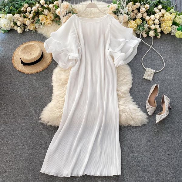 dresses medium and long pleated dress women's summer dress dresses length sleeve style sleeve length(cm) pattern type fabric type age, Black;gray
dresses medium and long pleated dress women's summer dress dresses length sleeve style sleeve length(cm) pattern type fabric type age, Black;gray