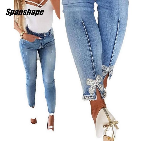 jeans women high waist stretch jeans cute bow fashion skinny denim pants elegant simple washed slim jeans ouc1294, Blue
jeans women high waist stretch jeans cute bow fashion skinny denim pants elegant simple washed slim jeans ouc1294, Blue