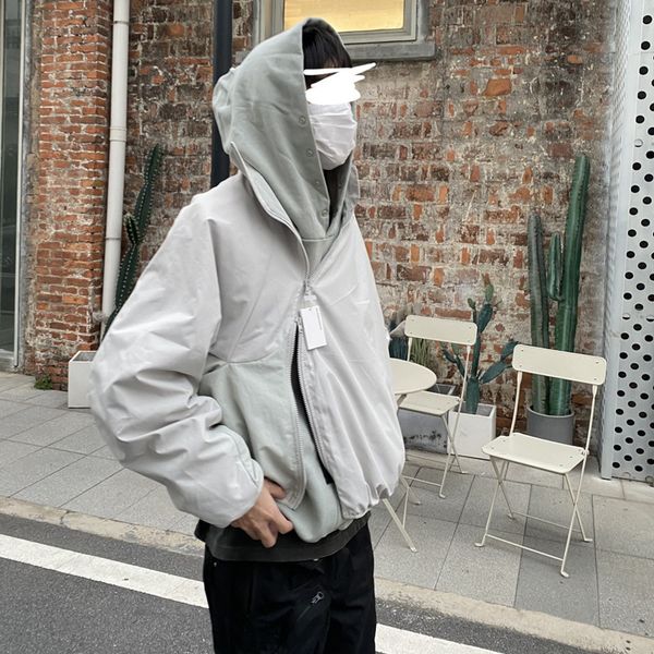 fashion brand paf4.0 men jackets techwear splice deconstructed irregular standing neck oblique zipper jacket waffle loose casual coat men ou, Black;brown
fashion brand paf4.0 men jackets techwear splice deconstructed irregular standing neck oblique zipper jacket waffle loose casual coat men ou, Black;brown