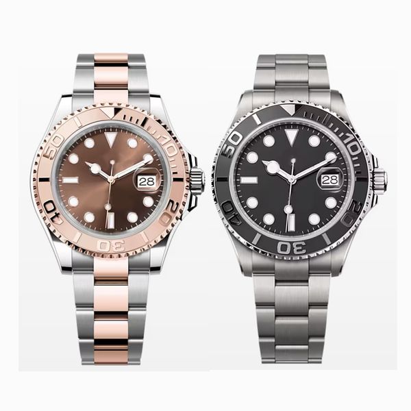 2023 mens watch ceramic bezel 40mm automatic wristwatch 2813 movement designer mechanical men stainless 904l steel rolej wristwatches montre, Slivery;brown
2023 mens watch ceramic bezel 40mm automatic wristwatch 2813 movement designer mechanical men stainless 904l steel rolej wristwatches montre, Slivery;brown