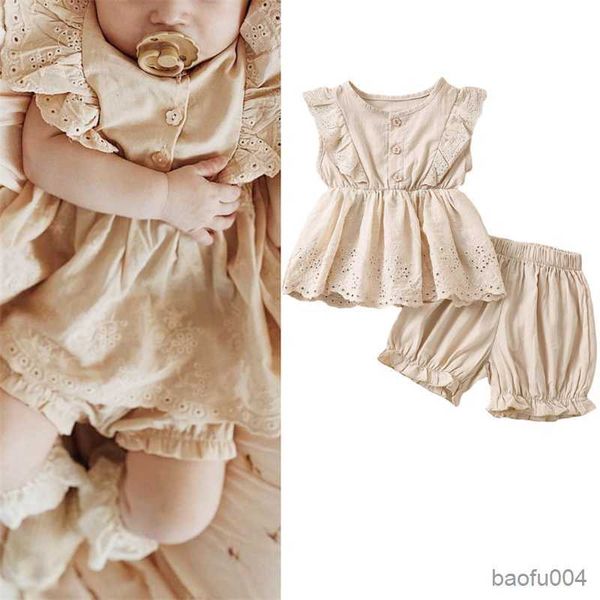 clothing sets girls suit 2023 summer fashion new children's sleeveless button down ruffle and shorts two-piece girls clothing sets r23, White
clothing sets girls suit 2023 summer fashion new children's sleeveless button down ruffle and shorts two-piece girls clothing sets r23, White