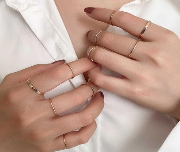 10pcsset fashion punk minimalist midi round ring set for women bohemia vintage metal knuckle finger rings jewelry q07089801406, Silver
10pcsset fashion punk minimalist midi round ring set for women bohemia vintage metal knuckle finger rings jewelry q07089801406, Silver