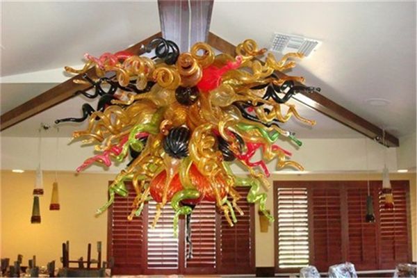 superior quality multi colored glass chandeliers modern home art living room pendant lamps
superior quality multi colored glass chandeliers modern home art living room pendant lamps