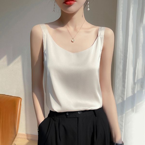 camisoles tanks strap women halter v neck basic white cami sleeveless satin silk tank women's summer camisole 230518, Black;white
camisoles tanks strap women halter v neck basic white cami sleeveless satin silk tank women's summer camisole 230518, Black;white