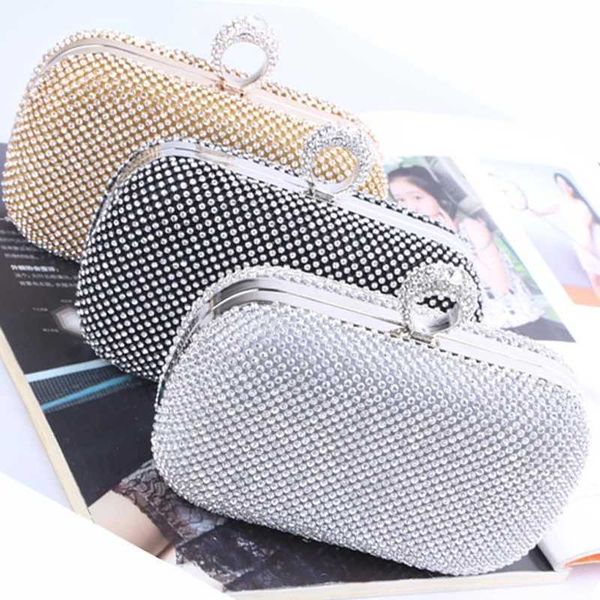evening bags diamonds clutch bag women luxury designer chain metal ring handle shiny crystal bucket purse bridal wedding party 230427
evening bags diamonds clutch bag women luxury designer chain metal ring handle shiny crystal bucket purse bridal wedding party 230427