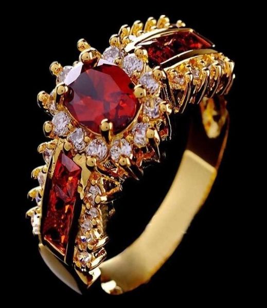 fdlk handmade 2019 fashion women039s wedding red crystal cz gold color ring whole q07082446213, Silver
fdlk handmade 2019 fashion women039s wedding red crystal cz gold color ring whole q07082446213, Silver
